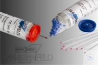 [4 015 020] Einmal-Mikro-Hämatokrit- Kapillaren, 75 µL,   ungraduiert, nicht heparinisiert, blau,  Pack = 100 Stück