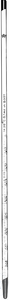 [4 420 100] Kapillar-Blutzuckerpipetten, weiß belegt, eichfähig,  100 ml, Teilung 1 mm, Color Code 2 x grün