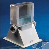 [4 550 000] Slide dispenser, made of ABS,  to hold 50 microscope, 76 x 26 mm