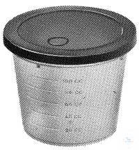 [5 468 000] Specimen (urine) collecting cont.,   w. snap-cap, 50x60 mm, PS, 100 ml,   Case = 500 pcs.