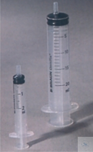 [5 484 100] Sterile disposable syringes, (3-component Luer),   without needle, pyrogenfree, 1 ml,  Case = 100 pcs.