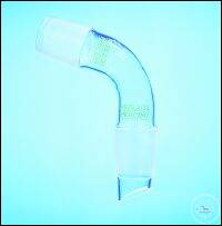 [1 008 007] Destillieraufsätze (Krümmer), 105°,  Kolben NS 29/32, Kühler NS 29/32