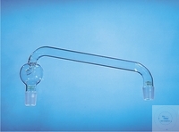 [1 205 301] Destillierbrücken, mit senkrechten  Tropfenfänger, Kerne NS 29/32, Länge 300 mm