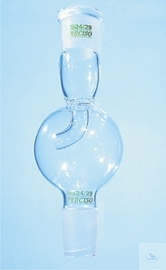 [1 420 003] Splash heads, straight,  cone ST 24/29, socket ST 24/29