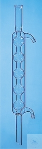 [1 720 400] Allihn-Kühler, nach DIN 12581,  Mantellänge 400 mm mit 8 Kugeln,  VE = 2 Stück