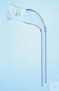[1 903 029] Delivery adapters, bent, with long tube,   socket ST 29/32, tube length: 200 mm
