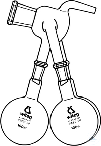 [1 932 001] Distributor, flasks capacity 100 ml  socket ST 19/26