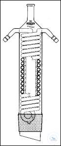[2 202 145] Dimrothkühler für Soxhlet,  2000 ml, 300 mm, Kern NS 45/40