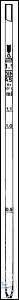 [3 410 115] Bakt. Messpipetten, DIN-AS,  1,1 ml Marken bei 1,1-1,0-0,5 ml  verstärkte Spitze  VE = 12 Stk.