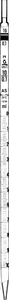 [3 515 201] Messpipetten Kl-AS, 2 ml:0,01,Teilablauf,  DIN 12695, Color-Code 3 x weiß.  VE = 12 Stk.