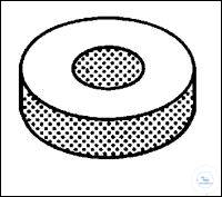 [0 180 132] Silikon-Dichtungen, ohne PTFE-Stulpe, GL 45,  Dichtung: 42 x 32 mm, Spannbereich: 31,0 - 33,0 mm,  VE = 10 Stück