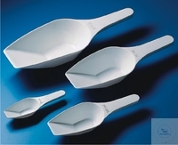 [7 037 003] Scoops, white, PP,  capacity 10 ml, length 100 mm,  Pack = 12 pcs.