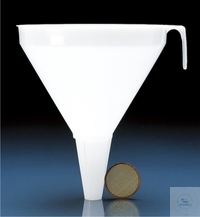 [7 043 002] Fasstrichter, natur, PE,  Ø A. 250 mm, Höhe 260 mm  VE = 6 Stück