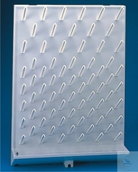 [7 077 200] DRYING RACK, PS, 72 INTERCHANGEABLE RODS   W.GROOVE AND DRAINING TUBE, 450 X 630 MM    