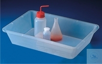 [7 096 001] (7 096 001) SCHALEN, TRANSPARENT,PP,FLACHEM BODEN,  SCHRÄGE WÄNDE, 500X350 MM, HOEHE 110 MM  