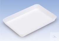 [7 096 101] (7 096 101) SCHALEN, PS, WEISS,  335 X 255 MM, HÖHE 40 MM  