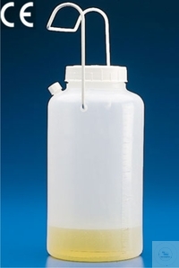 [7 113 001] (7 113 001) FLASCHE FÜR URINPROBEN, GRADUIERT,   PE, 2500 ML, MIT GRIFF 