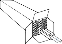 [5 906 007] (5 906 007) Kapillarröhrchen, hergestellt aus DURAN Rohr,   7 x 1500 mm  