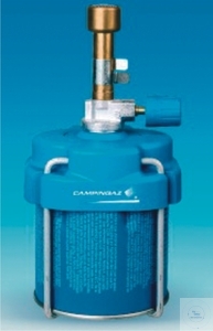 [6 962 000] Burners, Bunsen for gas cartridges   (Butane burner) complete with regulation valve