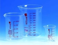 [7 010 013] (7 010 013) GRIFFIN-BECHER, FARBIG GRADUIERT,  TPX, 5000 ML,GLASKLAR,  VE = 4 STUECK  