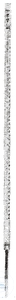[7 010 250] Büretten, (PMMA), DIN B 50 ml:0,1,  Toleranz 0,08, mit PTFE-Olive,   Silikonschlauch und PE-Spitze, Quetschhahn