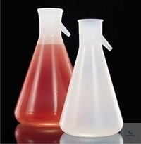 [7 026 003] Absaug-Kolben, 1 000 ml,  Enghals, PP, für Vakuumfiltration bis 0,5 bar,  transparent, dickwandig