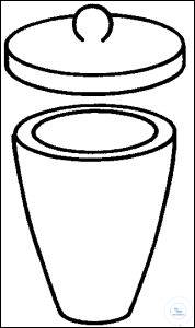 [8 633 102]   TIEGEL, H.F.,AUS QUARZ,   40 ML, 45 X 45 MM