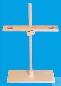 [9 050 003] FILTRIERSTATIVE, AUS HOLZ,   300 X 110 MM, 2 BOHRUNGEN, 1 REIHE