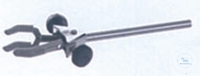 [7 400 690] (7 400 690) Stativklemme 3-Finger, verchromt, Spannweite   bis 35 mm Ø, Länge 150 mm, Finger mit PVC-Überzug
