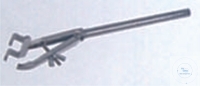 [7 400 800] (7 400 800) Bürettenklemme, verchromt, für 1 Bürette,   Spannweite Ø 4-20 mm, mit Schaft,   Länge 130 x 10 mm