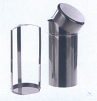 [7 405 220] Sterilisierbehälter für 10 Petrischalen Ø 100 mm,  A.Ø 120 mm, Höhe 250 mm, Edelstahl