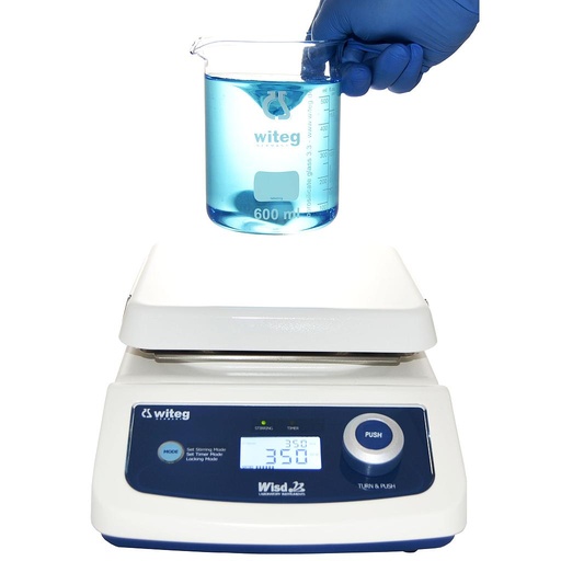 [DH.WMS04022] Magnetrührer MS500D digital bis 1500rpm 200x200mm solide Keramikplatte