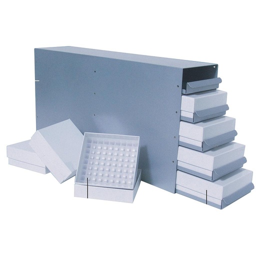 [DH.RFU3040SA] Rack for cryo boxes, for SWUF-(D) 300/400, 15 places
