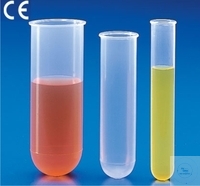 [7 271 001] REAGENZRÖHRCHEN, PP,RUNDBODEN,TRANSPARENT  7 ML, 12 X 100 MM,  PACK = 100 STUECK