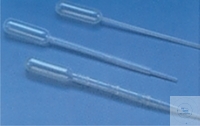 [7 275 011] Pasteur-Plast-Pipetten, 3.0 ml macro graduiert, L: 150 mm,  Tropfenvolumen 40 µl, 25 Tropfen pro ml, unsteril, PE  Pack = 500 Stück