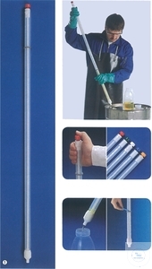 [7 315 111] Liquid-Sampler, capacity 250 ml, length: 1000mm,  Ø: 32mm, transparent, PP