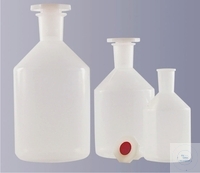 [7 172 002] STEILBRUSTFLASCHEN, PP, ENGHALS,  STOPFEN NS 19, 250 ML, HOEHE 138 MM, O.Ø.70 MM  