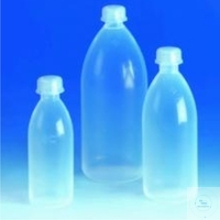 [7 174 202] FLASCHEN, PFA, HOHE TEMPERATUR- U.  CHEMIKALIENFESTIGKEIT, GL28, 250 ML,   MIT DICHTLIPPE IM VERSCHLUSS  TRANSPARENT
