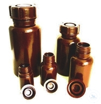 [7 175 405] (7 175 405) WEITHALS-FLASCHEN, PE-LD  BRAUN, KOMPLETT MIT SCHRAUB  KAPPE GL 65 INHALT 1000 ML    