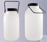 [7 175 721] (7 175 721) WEITHALS-FLASCHEN, HDPE  KOMPLETT MIT SCHRAUBKAPPE  GL 94 INHALT 3000 ML, UND  HALTEGRIFF