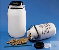 [7 179 810] CARBOYS, PE,10 LTR.WIDE MOUTH ROUND ,  WITH  SCREW CAP,NECK DIA. 120 MM  HEIGHT 390 MM, DIA. Ø 210 MM  WITHOUT STOPCOCK  