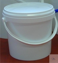 [7 195 004] (7 195 004) Verpackungseimer, PP, 3.5 Liter, Ø 225 mm,  Höhe 123 mm, komplett mit Deckel