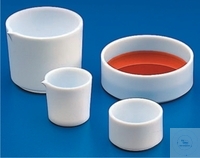 [7 207 002] (7 207 002) ABDAMPFSCHALEN,PTFE, FLACHE FORM,  MIT SCHRIFTFELD 100 ML, VE = 10 STUECK  