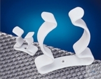 [7 233 002] (7 233 002) Klammern, mit PE überzogen, für Ø 9 mm, korrosionsfest  VE = 1 Stück