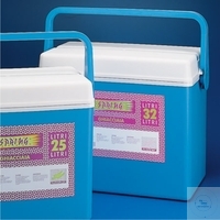 [7 256 632] FRIGO-BOX PS ISOLATED  BY POLYURETHANE JACKET  CAPACITY 32 LITER 260 X  300 X 380 MM WITHOUT  COOLING BLOCKS