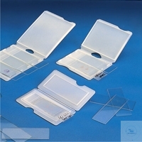 [7 132 001] DISPATCH CONTAINER, FOR SLIDE 76 X 26 MM,   PP, DIMENSION 50 X 100 MM,  PACK = 10 PCS