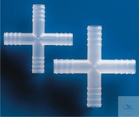 [7 142 007] (7 142 007) VERBINDUNGSSTUECKE, X-FORM, PP,  FÜR SCHLAUCH Ø I. 14-15 MM,  VE = 10 STUECK  