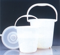 [7 162 002] BUCKET, PE, WHITE, GRADUATED, 10 L,  PACK = 3 PCS 
