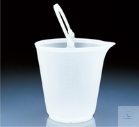 [7 164 001] (7 164 001) EIMER, PP,MIT AUSGUSS, NATUR,  GRADUIERT, 12 LTR.  