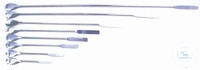 [7 412 155] Löffelspatel, L: 300 mm, Spatel 70 x 10 mm,   Löffel 38 x 17 mm, Edelstahl
